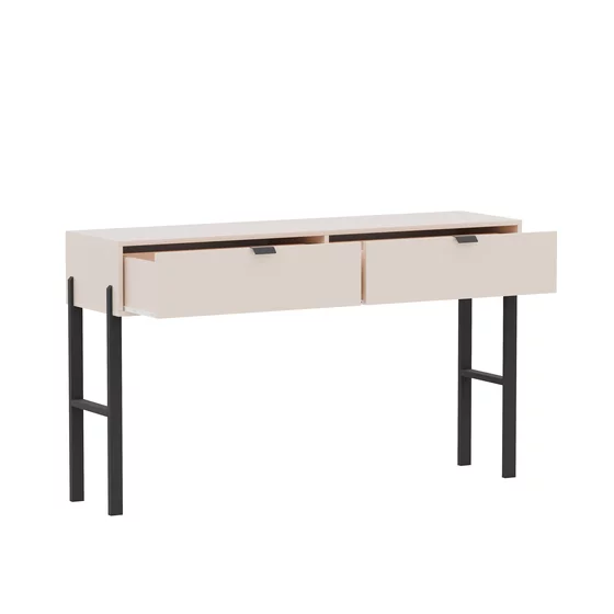 Masuta de Toaleta Cremona, 140x37x83 cm, Beige picture - 2