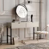 Masuta de Toaleta Cremona, 140x37x83 cm, Beige picture - 1
