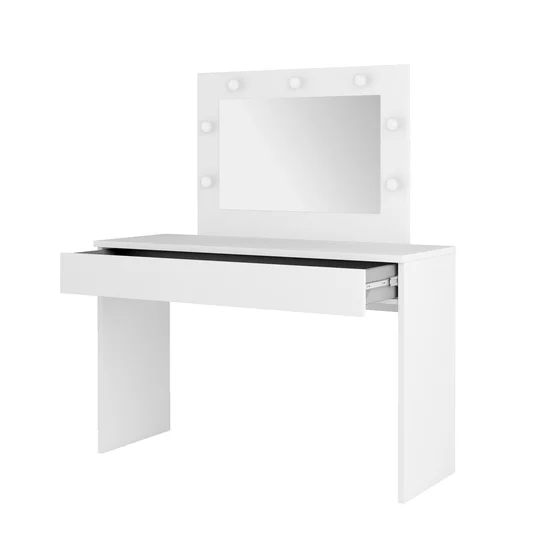 Masuta de Toaleta Cu Oglinda si sistem de iluminat,  Eva - 118x42x135 cm picture - 6