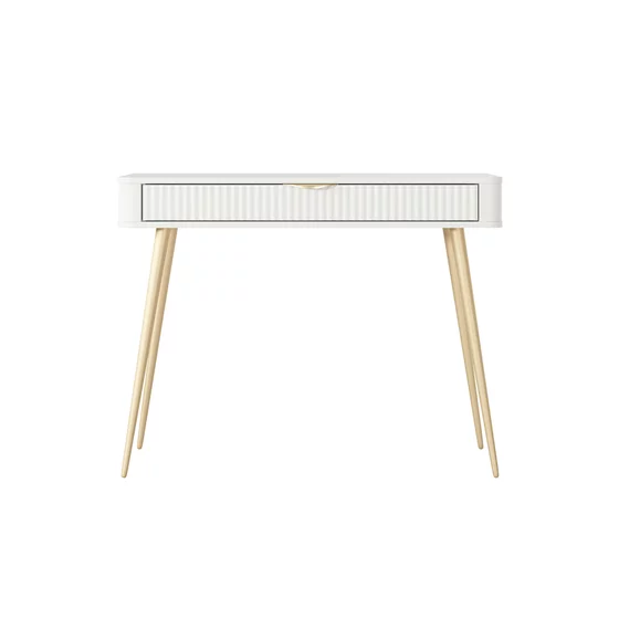 Masuta de Toaleta Lante, 100.2x38x78 cm, MDF,  Alb picture - 2