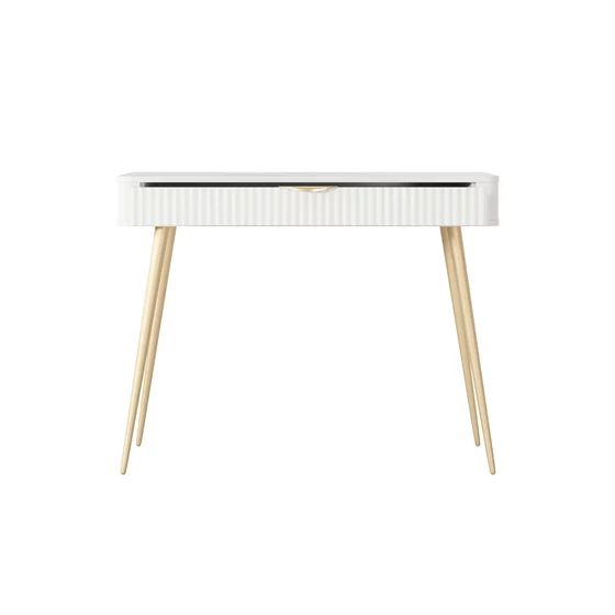 Masuta de Toaleta Lante, 100.2x38x78 cm, MDF,  Alb picture - 3