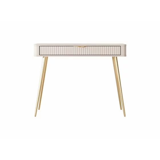 Masuta de Toaleta Lante, 100.2x38x78 cm, MDF,  Beige picture - 2