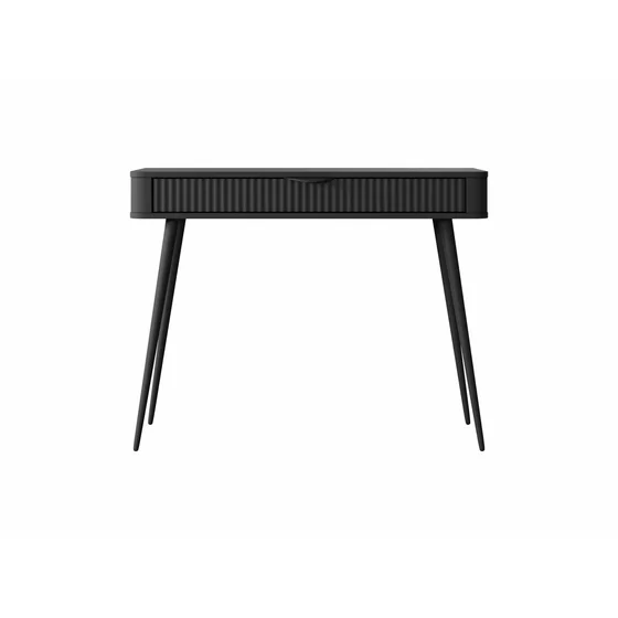 Masuta de Toaleta Lante, 100.2x38x78 cm, MDF, Negru picture - 3