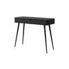 Masuta de Toaleta Lante, 100.2x38x78 cm, MDF, Negru picture - 4