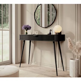 Masuta de Toaleta Lante, 100.2x38x78 cm, MDF, Negru