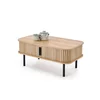 Masute de Cafea Hagen 25004, 90x50x40 cm, Metal/MDF, Natur picture - 1