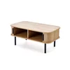 Masute de Cafea Hagen 25004, 90x50x40 cm, Metal/MDF, Natur picture - 6
