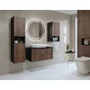 Mobilier de Baie Enzo, 3 Piese, Fronturi MDF,  Negru Onyx/Catania picture - 1