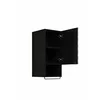 Mobilier de Baie Enzo, 3 Piese, Fronturi MDF,  Negru Onyx/Catania picture - 4