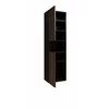 Mobilier de Baie Enzo, 3 Piese, Fronturi MDF,  Negru Onyx/Catania picture - 6