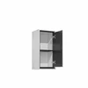 Mobilier de Baie Irvine, 3 Corpuri Supendate, Fronturi MDF,  Alb Lucios picture - 4
