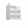 Mobilier de Baie Irvine, 3 Corpuri Supendate, Fronturi MDF,  Alb Lucios picture - 8