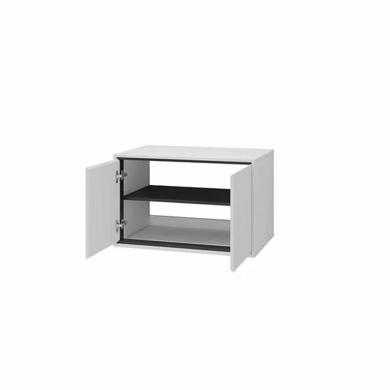 Mobilier de Baie Irvine, 3 Corpuri Supendate, Fronturi MDF,  Alb Lucios picture - 10