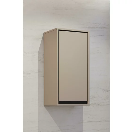 Mobilier de Baie Irvine, 3 Corpuri Supendate, Fronturi MDF,  Beige Congo picture - 2