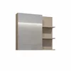 Mobilier de Baie Irvine, 3 Corpuri Supendate, Fronturi MDF,  Beige Congo picture - 9