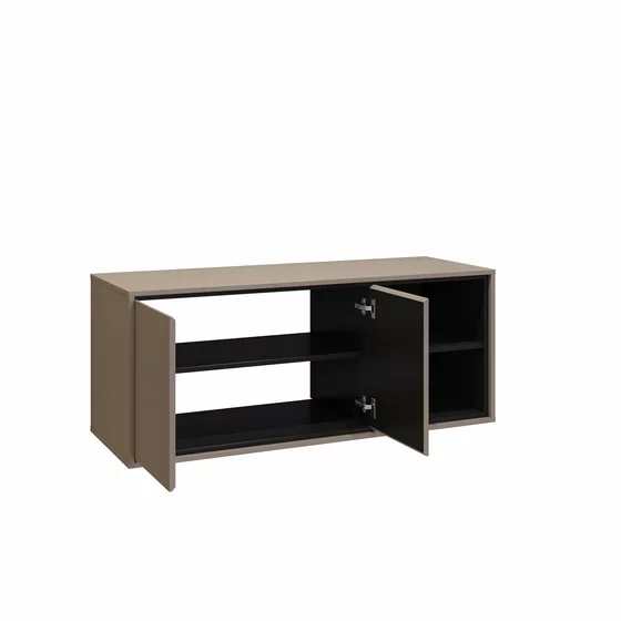 Mobilier de Baie Irvine B, 3 Corpuri Supendate, Fronturi MDF,  Beige Congo picture - 8
