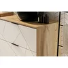 Mobilier de Baie Mazi - Stejar Wotan/Alb Lucios picture - 6