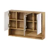 Mobilier de Baie Mazi - Stejar Wotan/Alb Lucios picture - 4