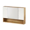 Mobilier de Baie Mazi - Stejar Wotan/Alb Lucios picture - 3
