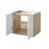 Mobilier de Baie Sting, Front MDF - Stejar Artisan/Alb Lucios picture - 2