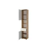 Mobilier de Baie Sting, Front MDF - Stejar Artisan/Alb Lucios picture - 6