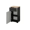Mobilier de Baie Swing, MDF - Negru picture - 4