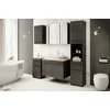 Mobilier de Baie Swing, MDF - Negru picture - 1