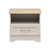 Noptiera Flandra cu Sertar, 54x41x50 h cm, Pal Melaminat/MDF, Casmir/Stejar Mauvella picture - 2