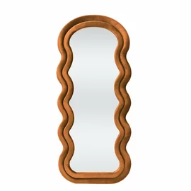 Oglinda Decorativa Helg 100, 70x3x160 cm, Rama MDF Tapitata cu Catifea, Scortisoara