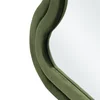 Oglinda Decorativa Helg 100, 70x3x160 cm, Rama MDF Tapitata cu Catifea, Verde Olive picture - 3