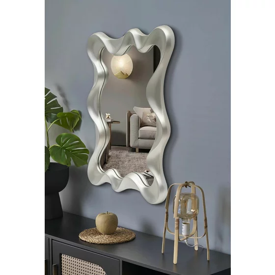 Oglinda Decorativa Helg 101, 90x5x70 cm, Silver picture - 4