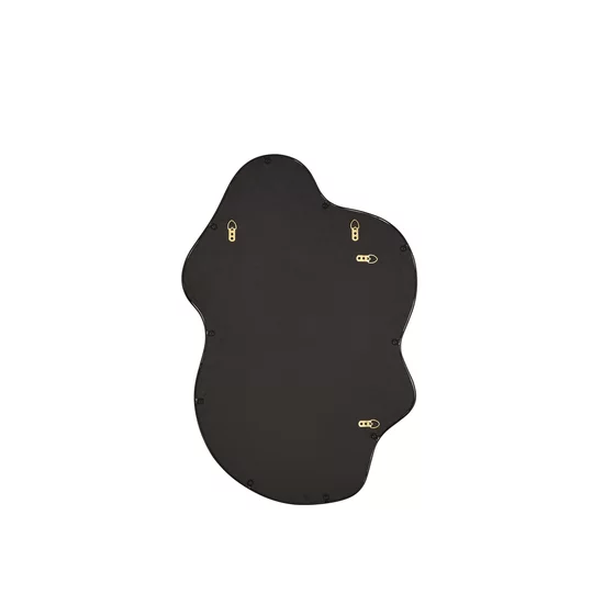 Oglinda Decorativa Helg 103, 90x1.5x56 cm, Rama Metalica Neagra picture - 4