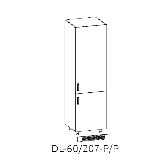Older - Corp Inalt 2 usi pentru frigider incorporabil 60 cm picture - 1