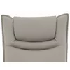 Fotoliu cu Recliner Electric Notos, 72x83-160x116 cm, Piele Sintetica, Gri picture - 8