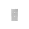 Pantofar Corry, 3 sertare, 60x24x118 cm, Pal Melaminat,  Gri picture - 1