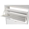 Pantofar Corry, 4 sertare, 60x24x157 cm, Pal Melaminat,  Alb Mat picture - 4
