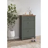 Pantofar Evora 2 Usi si Sertar, 71x42x113 cm picture - 3