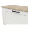 Pantofar Loksa, 85x37x49 cm, Pin Alb/Stejar Gradson picture - 3