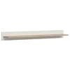 Polita Loksa, 143x24x17 cm, Pal Melaminat, Pin Alb/Stejar Gradson picture - 3