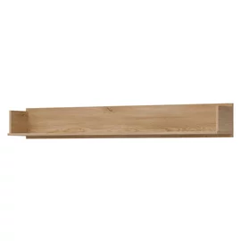 Polita Milton ML09, 163.5x23x22 h cm, Pal Melaminat,  Stejar Cremona