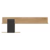 Polita Milton ML10, 163.5x23x46.5 h cm, Pal Melaminat/MDF,  Stejar Cremona/Antracit picture - 2