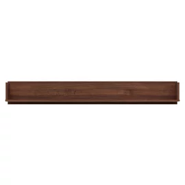 Polita Vero V10, 163.5x23.5x22 h cm, Pal Melaminat, Nuc Inchis
