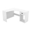 Birou de Colt Corner-2497LU03, 155x125x75 cm, Alb picture - 5