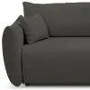 Canapea Extensibila Allora, 240x108x88 cm, Stofa Melody 5 - Gri Inchis picture - 4