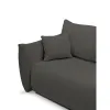 Canapea Extensibila Allora, 240x108x88 cm, Stofa Melody 5 - Gri Inchis picture - 5