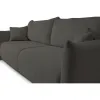 Canapea Extensibila Allora, 240x108x88 cm, Stofa Melody 5 - Gri Inchis picture - 6