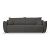 Canapea Extensibila Allora, 240x108x88 cm, Stofa Melody 5 - Gri Inchis picture - 11
