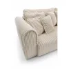 Canapea Extensibila Big Buddy Extra Large, 302x130x92 cm, Suprafata Pentru Dormit - 182x244 cm, Stofa - Beige Deschis picture - 12