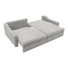 Canapea Extensibila Evora Extra Large, 276x137x71/92 cm, Stofa Lincoln 86 Gri Deschis picture - 4