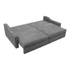 Canapea Extensibila Evora Extra Large, 276x137x71/92 cm, Stofa Lincoln 90 Gri Inchis picture - 3